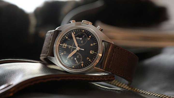 Khaki Aviation Pilot Pioneer Mechanical Chronograph