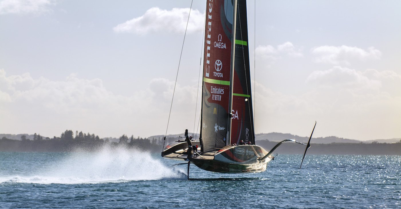 Omega in the starting blocks for the 36th America's Cup