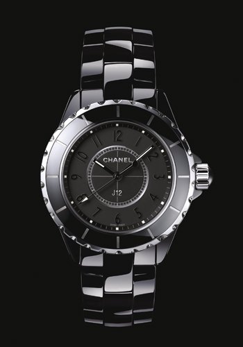 J12 Intense Black 33mm by Chanel