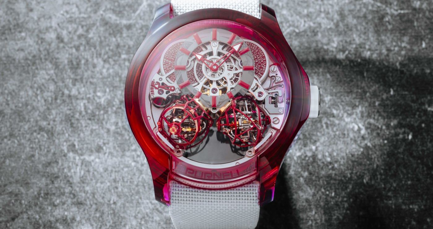 Purnell unveils the Escape II Unique Absolute Sapphire “Hancock Red”