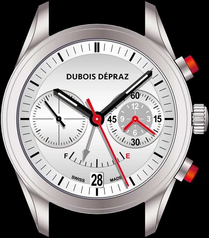  The integrated chronograph calibre DD 540