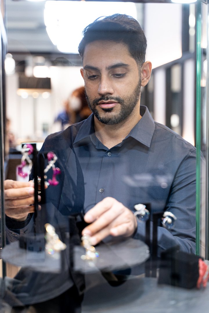 Saurabh Bola at the Designer Vivarium, GemGenève 2022