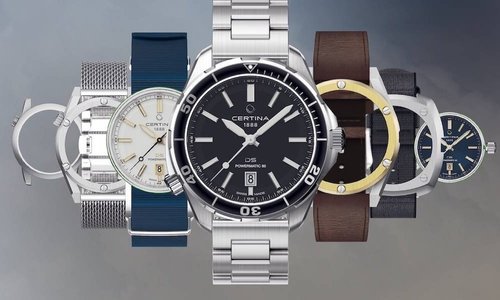 Certina's multiple-choice watches