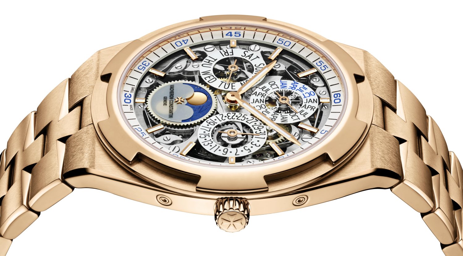 Vacheron Constantin Overseas perpetual calendar ultra-thin skeleton