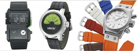 Over the rainbow with fashion watches