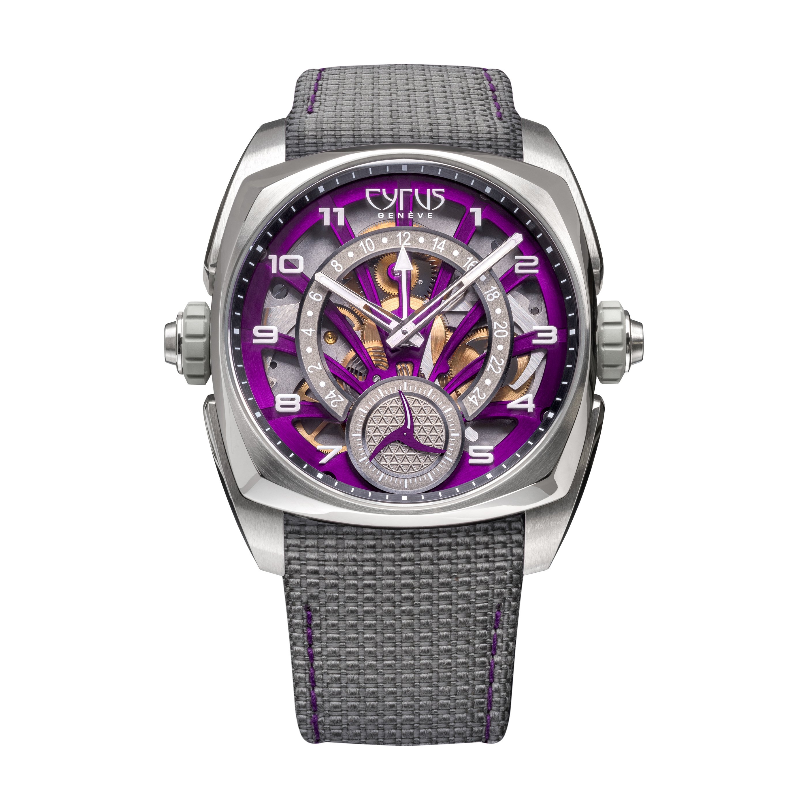 Cyrus Genève adds the Klepcys GMT Retrograde Royal Purple edition