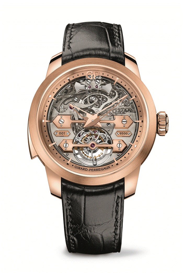 Striking Watch Prize: Girard-Perregaux, Minute Repeater Tourbillon with Gold Bridges