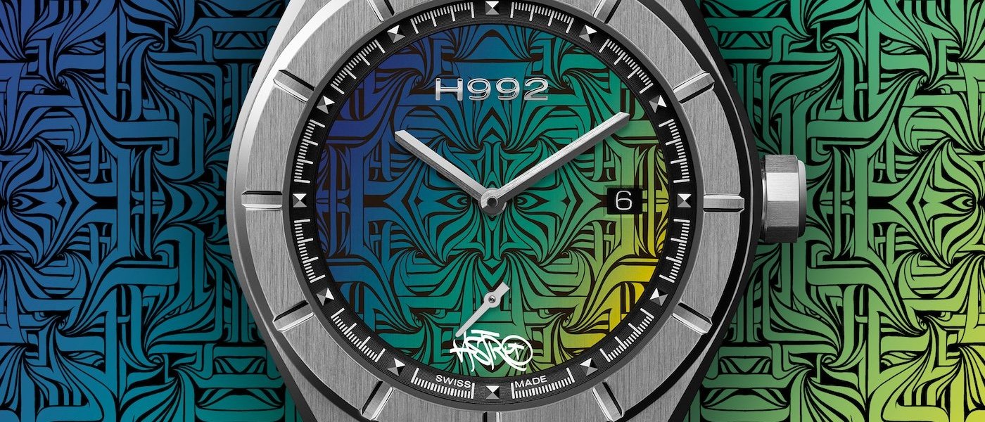 H992 x Astro H1 limited edition blends urban art and Swiss watchmaking