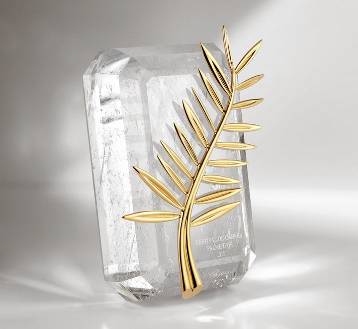 The Cannes Palme d'Or, designed by Caroline Scheufele