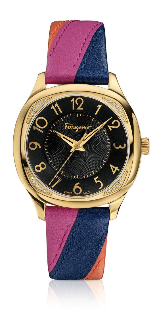 A closer look at the Ferragamo Time Lady collection